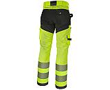 Reflexní strečové kalhoty Bennon EREBOS class 2 Hi-VIS, žluto-černé