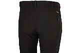 Outdoorové strečové kalhoty Bennon FOBOS TROUSERS BLACK, černé