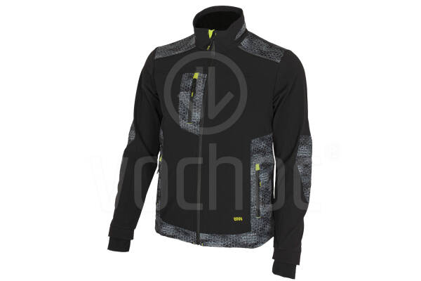 Pracovní bunda PREDATOR JACKET, černá/šedá