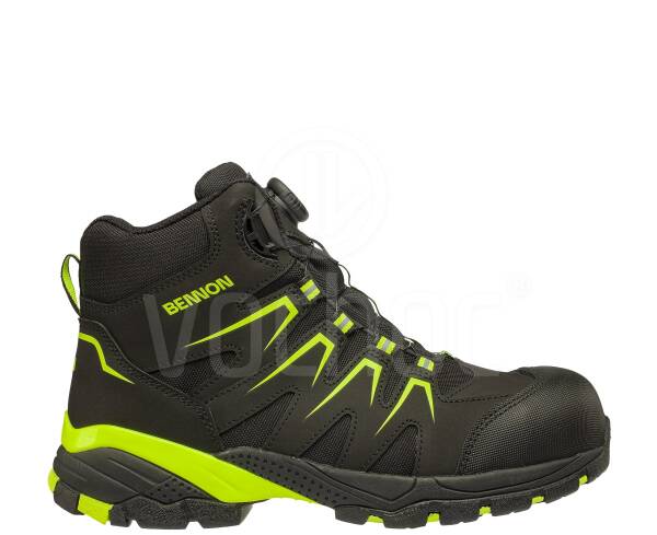 Bezpečnostní kotníková obuv Bennon ORLANDO XTR S7S B-SPIN HI-VIS HIGH