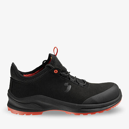 Bezpečnostní polobotka SAFETY JOGGER MODULO S3S LOW ESD non-metal, černá/červená