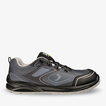 Bezpečnostní polobotka SAFETY JOGGER CADOR S1P ESD, šedá