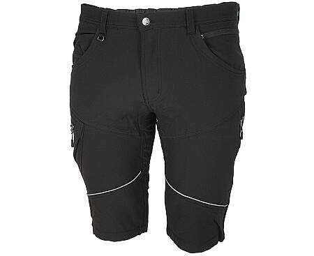 Oudoorové strečové kraťasy ProMacher FOBOS SHORTS BLACK, černé