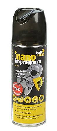 Nano impregnace STAR LACES na oděvy i obuv, 200ml