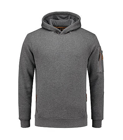 Pánská mikina Malfini Tricorp PREMIUM HOODED SWEATER T42, šedá