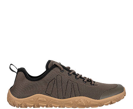 Lehká treková obuv BNN BAREFOOT BREEZE KHAKI, khaki